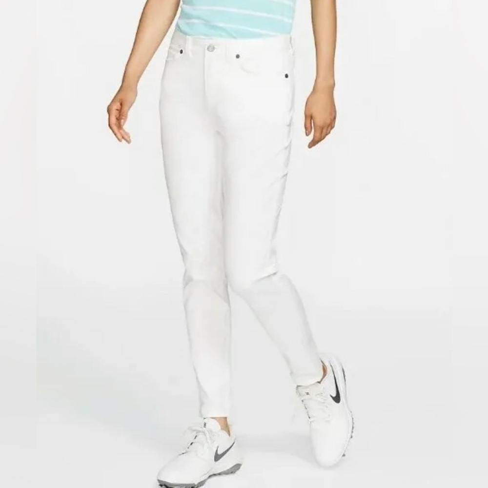 Nike‎ Flex Golf Fairway Pants Slim Light Orewood White Size 0 NWT!